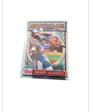 1993 Finest #26 Sandy Alomar Jr. MLB Baseball Trading Card mint cond